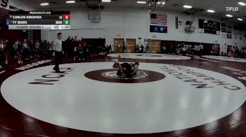 141 lbs Champ. Round 1 - Ty Bisek, Concordia-Moorhead vs Carlos Kisokwa, Linfield