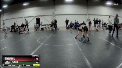 72 lbs Semis (4 Team) - Logan Yuhas, Buxton vs SJ Gilliam, Diamond Fish