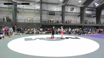 Junior Girls FS - 120 lbs Cons. Round 4 - Madison Fowler, WA vs Kennedy Russell, CA