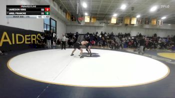 175 lbs Champ. Round 3 - Arel Francke, Calabasas vs Jameson King, Frontier