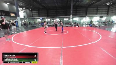 90 lbs Cons. Round 3 - Dalton Lee, Defiant Wrestling vs Logan Young, Heavy Hitting Hammers