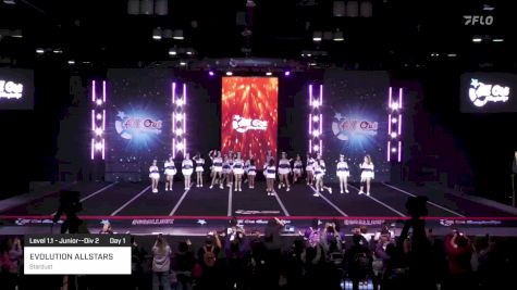 EVOLUTION ALLSTARS - Stardust [2023 Level 1.1 - Junior--Div 2 Day 1] 2023 The All Out Nationals