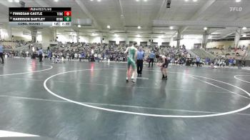 140 lbs Cons. Round 1 - Harrison Bartley, Williamson Co Wrestling Club vs Finnegan Castle, Big Red Wrestling Club