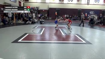 106 lbs Cons. Round 1 - Maddex Maurer, West Liberty vs Brennan Jacobs, Greene County