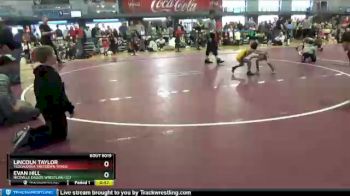 40 lbs Semifinal - Lincoln Taylor, Tuscaloosa Takedown Titans vs Evan Hill, Niceville Eagles Wrestling Clu