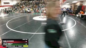 125 lbs 3rd Place Match - Rylie Heibult, Campbell County vs Zuri Saunders, Central