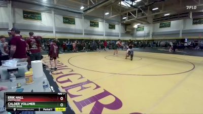 180 lbs Cons. Round 1 - Erik Hall, Unattached vs Calder Vollmer, Tongue River