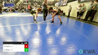 64 lbs Quarterfinal - Slade Stone, Piedmont vs Ayson Miller, Standfast OKC