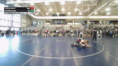 120 lbs Champ. Round 2 - Cooper Blair, Salt Lake City vs Kyson Smith, Skyline High School Wrestling