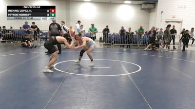 144 lbs Consi Of 32 #2 - Michael Lopez Jr., CO vs Peyton Hornsby, IN