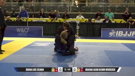 Graham Jacob Kazmir Woodcock vs Joshua Luke Zolman 2025 Pan Jiu Jitsu IBJJF Championship