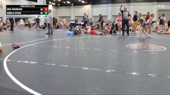 85 lbs Round 5 (10 Team) - Isis Johnson, Oklahoma Mafia vs Anela Hogg, Missouri Outlaws