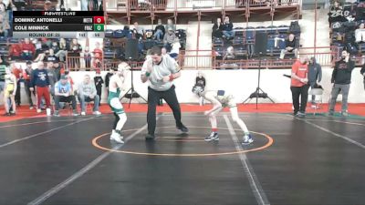 70_B lbs Round Of 32 - Dominic Antonelli, Methacton vs Cole Minnick, Frazier