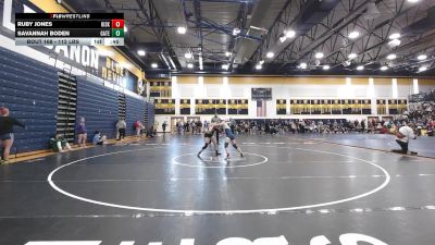112 lbs Consy 1 - Ruby Jones, Kiski Area vs Savannah Boden, Gateway