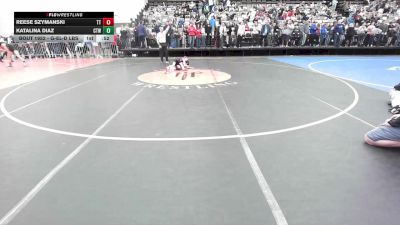 Consolation - Reese Szymanski, Team Tugman vs Katalina Diaz, Cordoba Trained