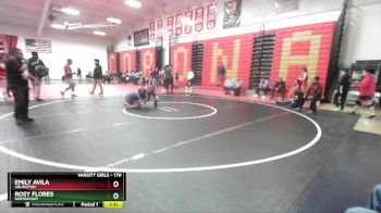 170 lbs Champ. Round 2 - Rosy Flores, Birmingham vs Emily Avila, Arlington