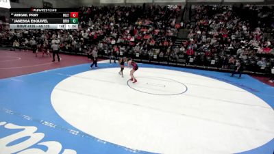 4A 125 lbs Quarterfinal - Janessa Esquivel, Bear River vs Abigail Pray, Park City