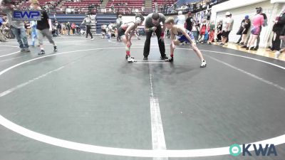 80 lbs Consi Of 8 #2 - Kingston Sims, Piedmont vs Jackson Henry, Piedmont