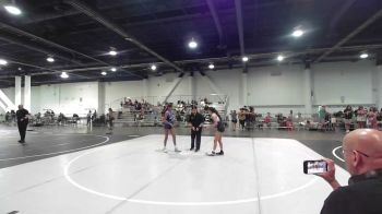 88 lbs Quarterfinal - Mina Maya, Mat Demon WC vs Faith Hashmi, Savage House WC