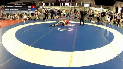 132 lbs Cons. Round 4 - Alexander Valentin, Beat The Streets Chicago-Avondale vs Trey Thompson, Mat Rat Wrestling Club