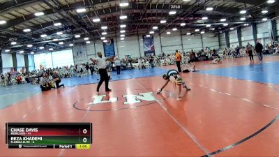 80 lbs Rd# 9- 2:15pm Saturday Final Pool - Reza Khademi, Florida Elite vs Chase Davis, Rebellion