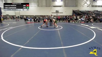 128 lbs Cons. Round 2 - Rex Carpenter, Adirondack Youth Wrestling Club vs Rocco Franchi, 5th Round Wrestling Club