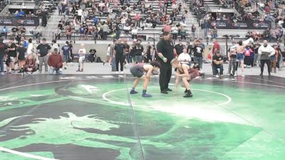 92 lbs Champ. Rd Of 16 - Solomon Massey, Okanogan Underground Wrestling Club vs Wade Ahrendsen, Cle Elum Mat Miners Wrestling Club