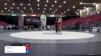 88 lbs 3rd Place - Ryan Henry, Headwaters Wrestling Academy vs Alvin Riggs, Lowell Wrestling