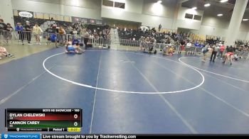 160 lbs Cons. Round 2 - Dylan Chelewski, CO vs Cannon Carey, KS