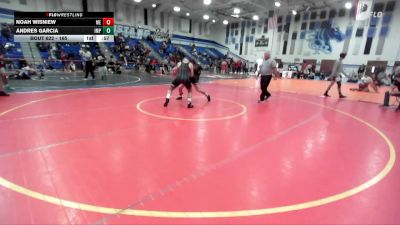 165 lbs Cons. Round 7 - Andres Garcia, Imperial vs Noah Wisniew, Mountain Empire