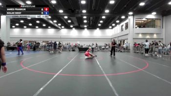 144 lbs Cons. Round 3 - James Franklin, AL vs Nolan West, FL