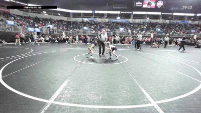 70 lbs Quarterfinal - Bennett Stohs, Council Grove Wrestling Club vs Aiven Underwood, Hallsville Kids Club