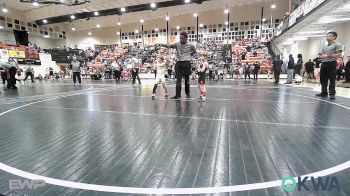 43-46 lbs Rr Rnd 2 - John Budzinski, Grove Takedown Club vs Ryder Little, Salina Wrestling Club