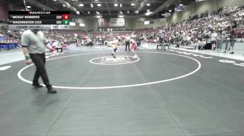 2A 138 lbs Champ. Round 1 - Washington Cox, Enterprise vs McKay Roberts, South Sevier