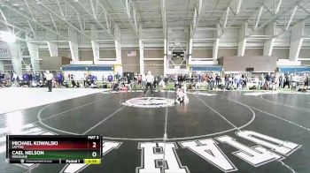 98 lbs Cons. Round 6 - Michael Kowalski, Layton vs Cael Nelson, Ridgeline