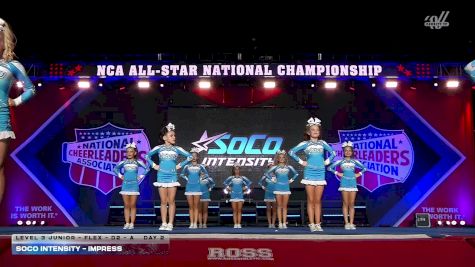 SoCo Intensity - Impress [2026 L3 Junior - Flex - D2 - A Day 2] 2026 NCA All-Star National Championship