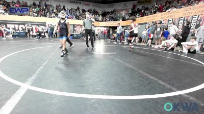 73 lbs Final - Kaden Lozano, Weatherford Youth Wrestling vs Isaias Galindo, Prodigy NDT