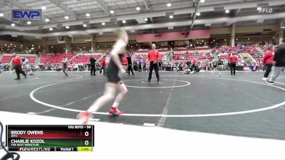 58 lbs Semifinal - Brody Owens, WTC vs Charlie Kozol, The Best Wrestler