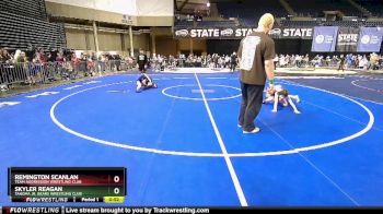 70 lbs Quarterfinal - Skyler Reagan, Tahoma Jr. Bears Wrestling Club vs Remington Scanlan, Team Aggression Wrestling Club