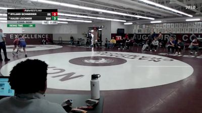 165 lbs Cons. Semi - Ryland Schneider, UW - La Crosse vs Kaleb Lochner, Minnesota State Mankato