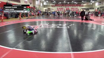 55 lbs Cons. Round 4 - Bridger Clarke, Berge Elite Wrestling Academy vs Knox Kafer, MATPAC Wrestling - ND