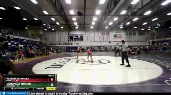 105 lbs Champ. Round 1 - Aliyah Espinoza, Othello vs Veronica Arroyo, Kamiakin