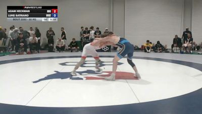 65 kg Cons. Sub-rd Of 32 - Adam Heckman, Navy Wrestling Club vs Luke Satriano, WVRTC