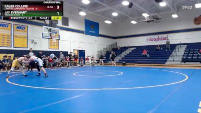 125 lbs Quarterfinals (16 Team) - Caleb Collins, Labette Community College vs Jay Everhart, Trinidad State