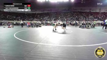 B4A-175 lbs Cons. Round 1 - Lukas Burd, Weatherford vs Jacy Richardson, Catoosa