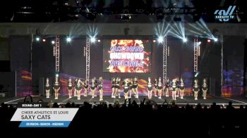 Cheer Athletics St. Louis - Saxy Cats [2023 L3 Senior - Medium Day 1] 2023 GLCC Schaumburg Grand Nationals