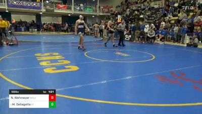 189 lbs R-16 - Nick Wehmeyer, Malvern Prep vs Michael Dellagatta, St. Joseph Regional-NJ