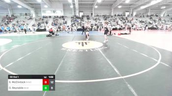 132 lbs Rr Rnd 1 - Seth McClintock, Buffalo Valley Blue vs Darin Reynolds, Beast Nation