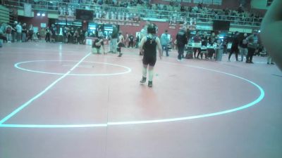 8U - 62 lbs Quarters - Morgan Flanagan, Decatur Wrestling Club vs Emerson Allen, Indiana