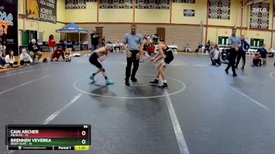 96 lbs Round 2 (10 Team) - Brennen Veverka, Diddy Elite vs Cain Archer, MQ Elite